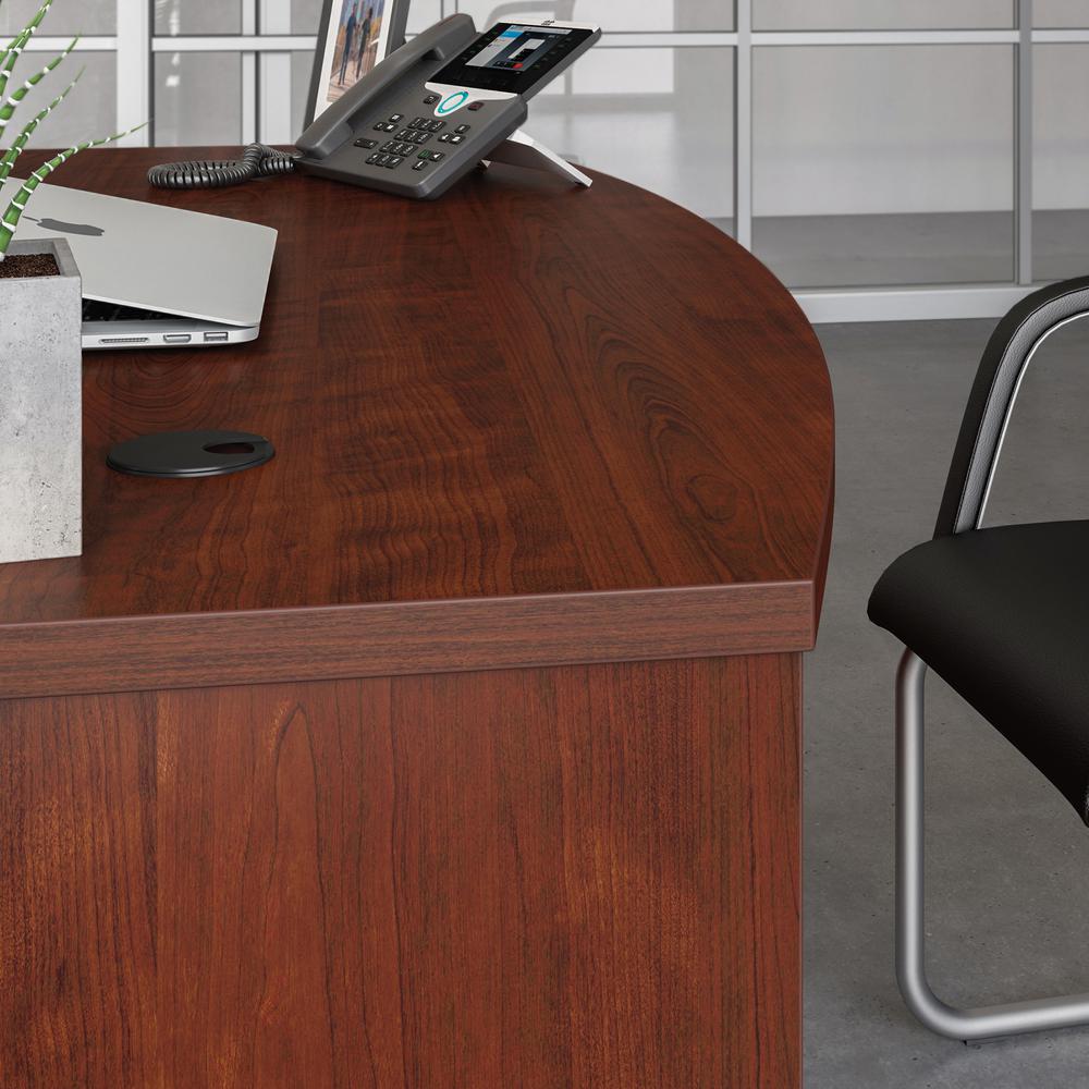 Affirm Commercial Office Desk, Classic Cherry finish. Picture 7