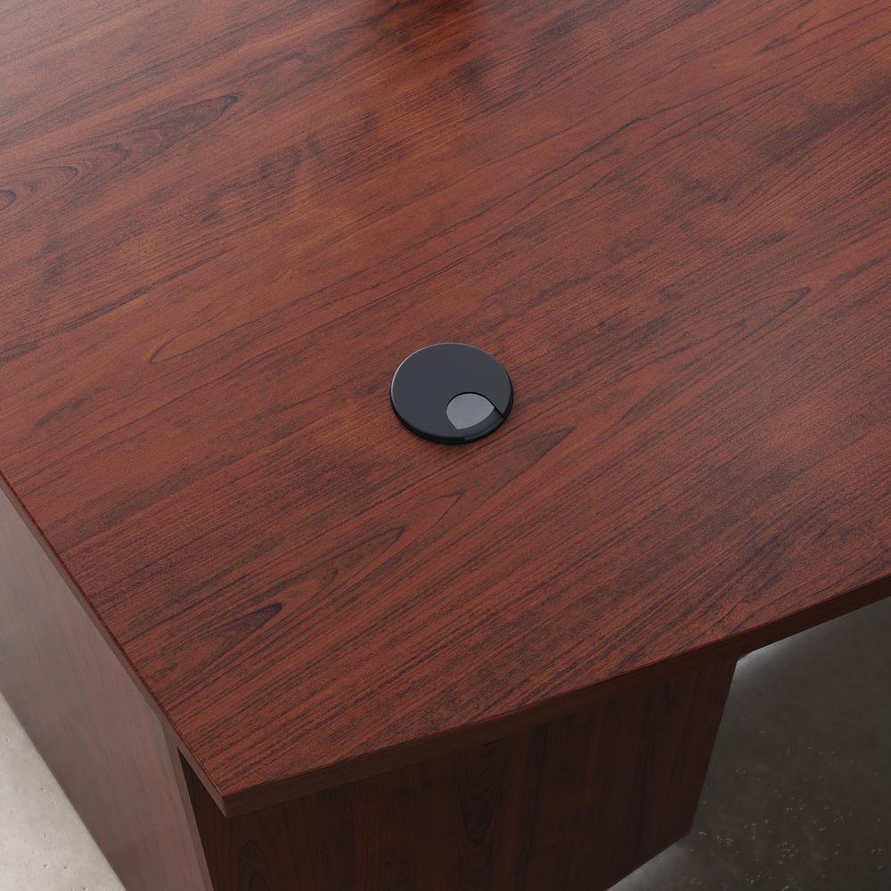Affirm Commercial Office Desk, Classic Cherry finish. Picture 3