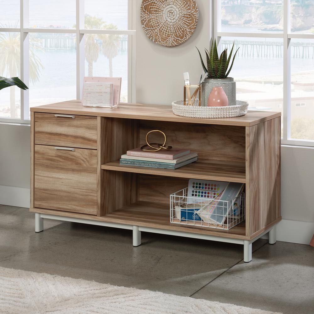Bergen Circle Credenza  Kiln Acacia. Picture 6