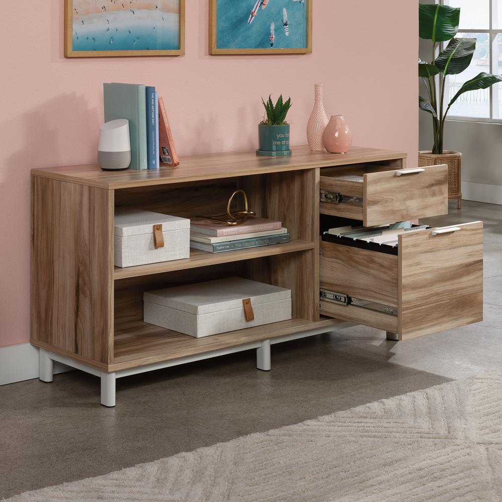 Bergen Circle Credenza  Kiln Acacia. Picture 15