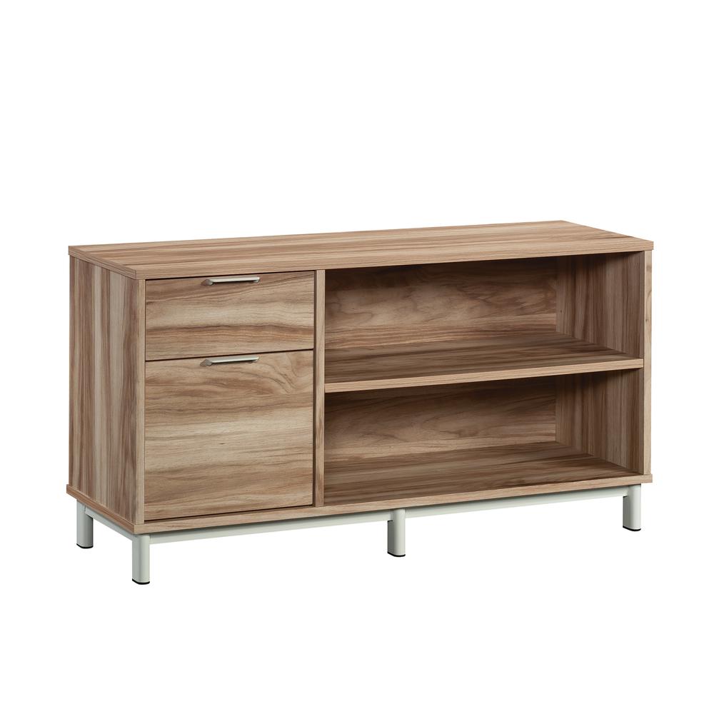 Bergen Circle Credenza  Kiln Acacia. Picture 1