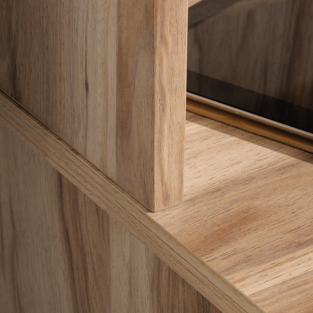 Portage Park Commercial Office Hutch, Kiln Acacia finish. Picture 9