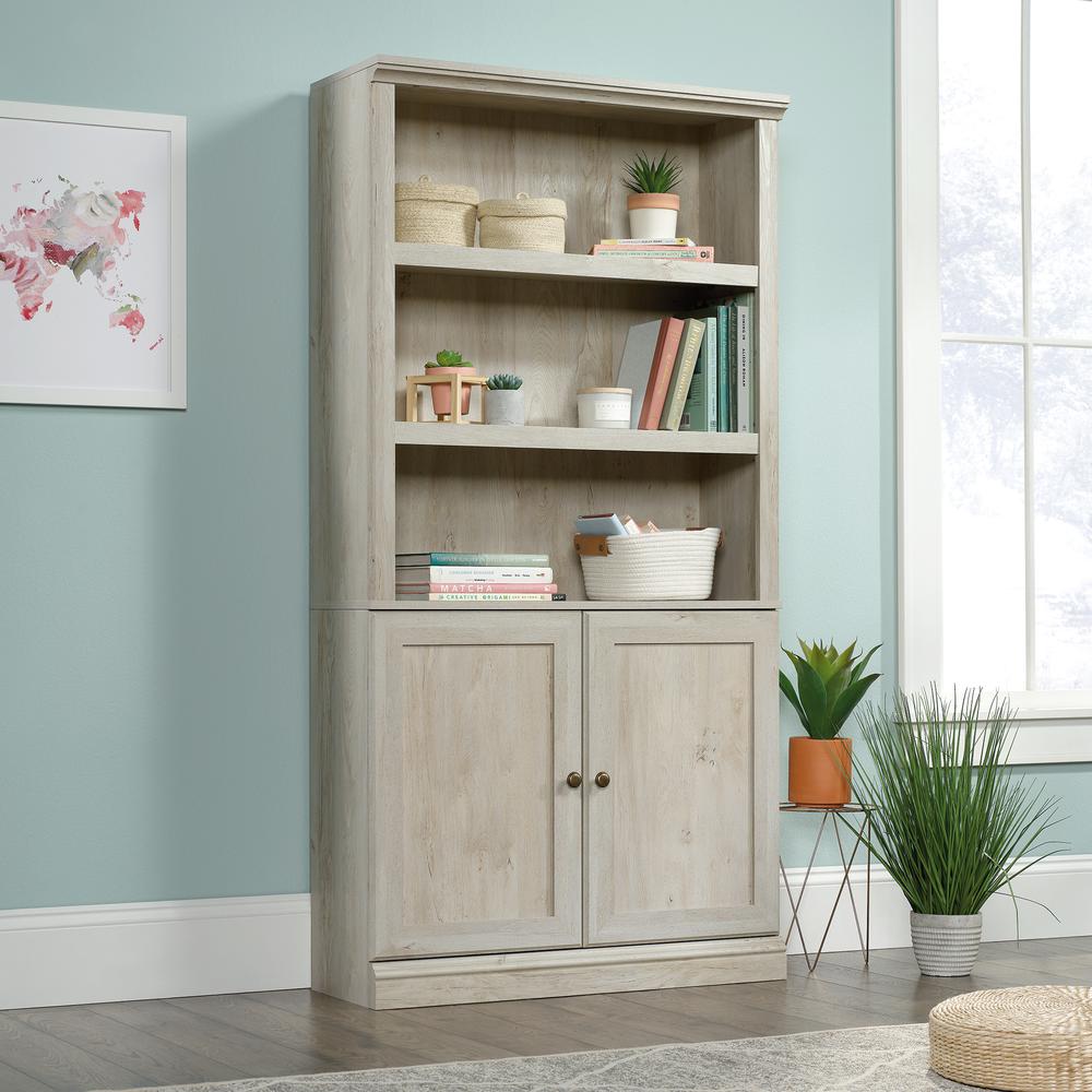 5 Shelf Bookcase W/Doors Chc. Picture 3
