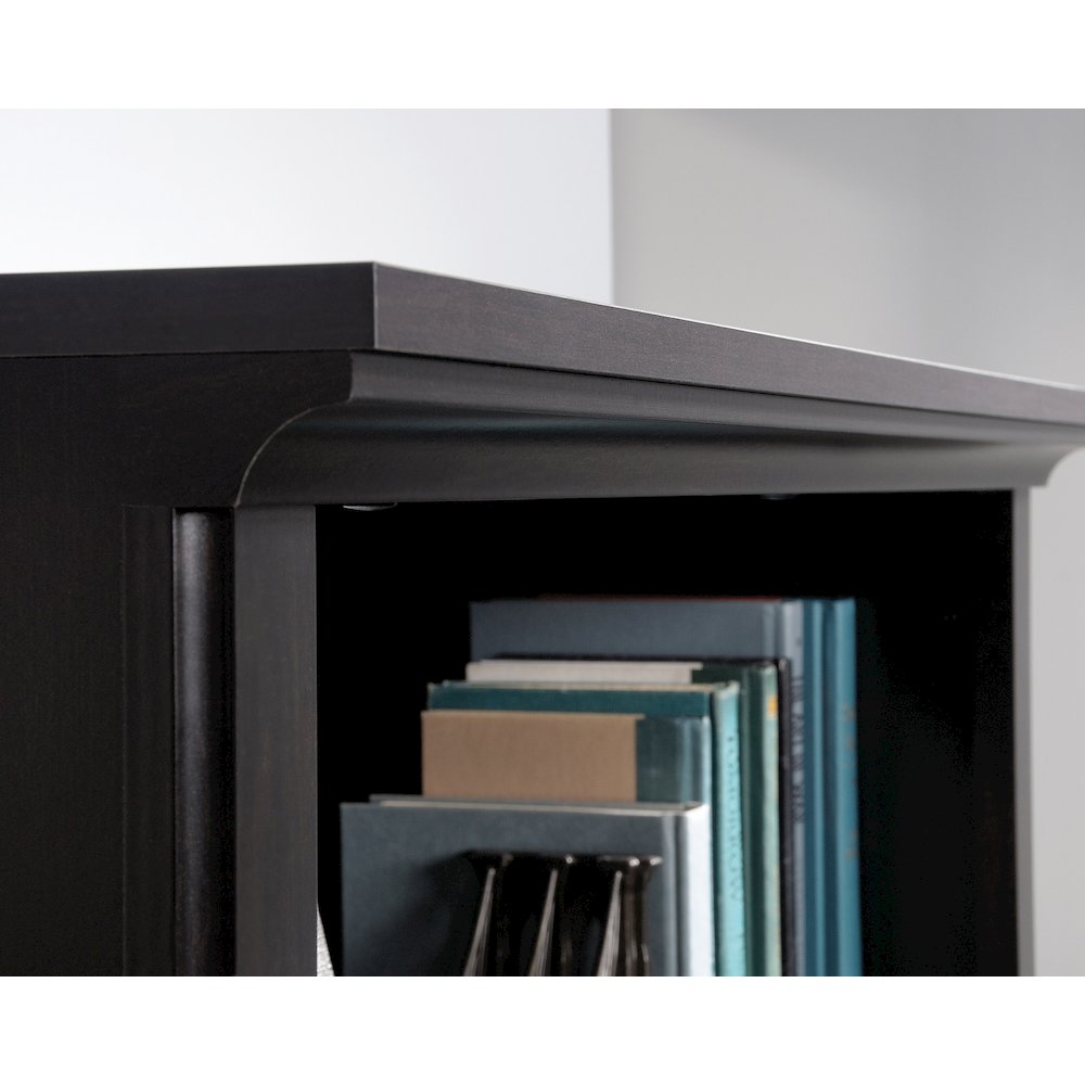 5 Shelf Bookcase W/doors. Picture 5