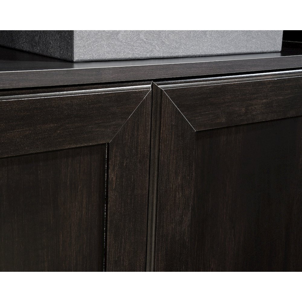 5 Shelf Bookcase W/doors. Picture 8