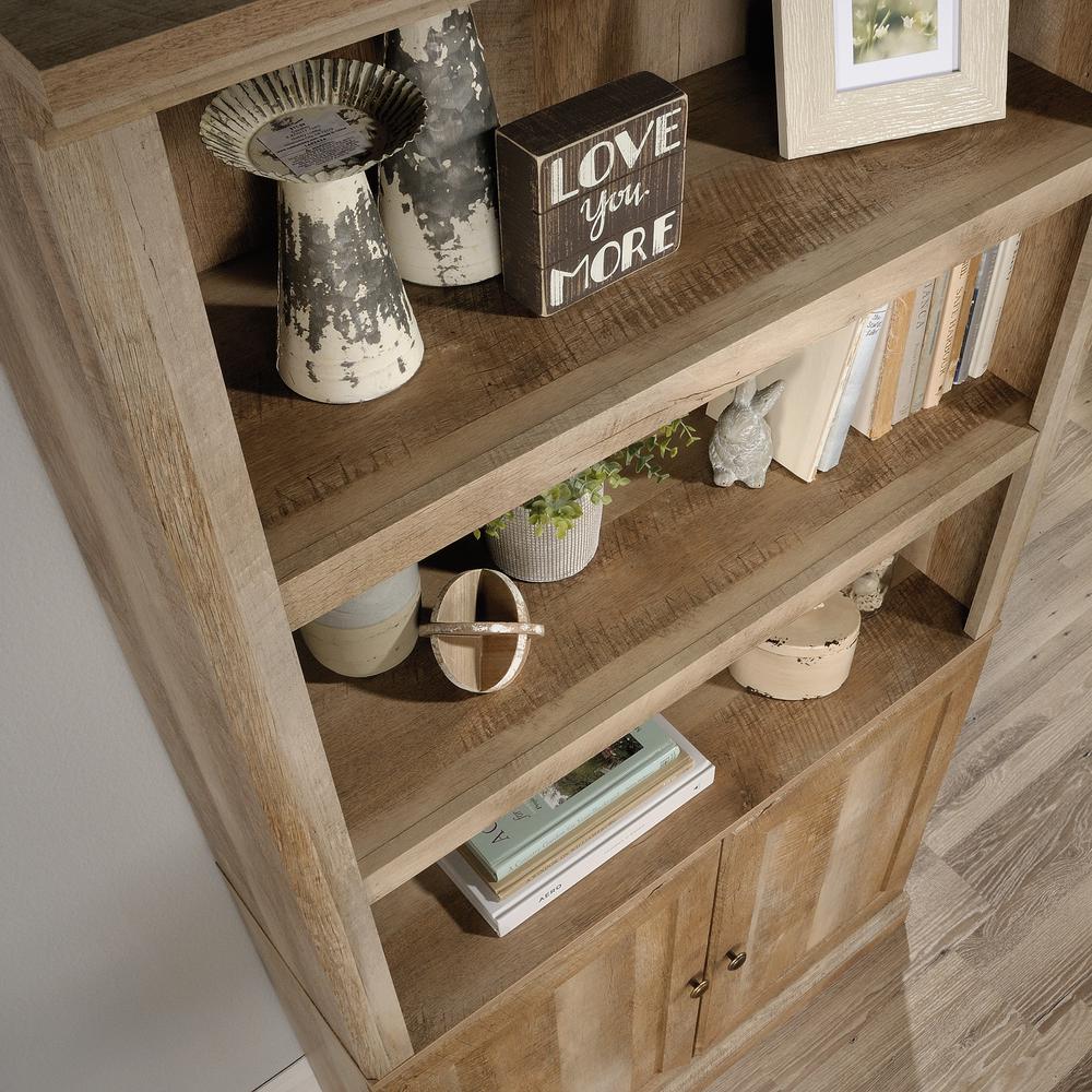 5 Shelf Bookcase W/Doors Lo. Picture 7