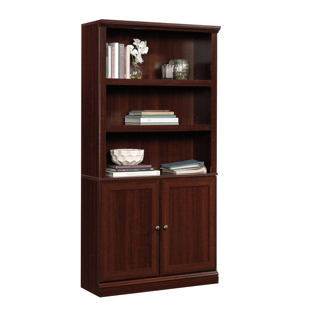 5 Shelf Bookcase w/doors. Picture 1
