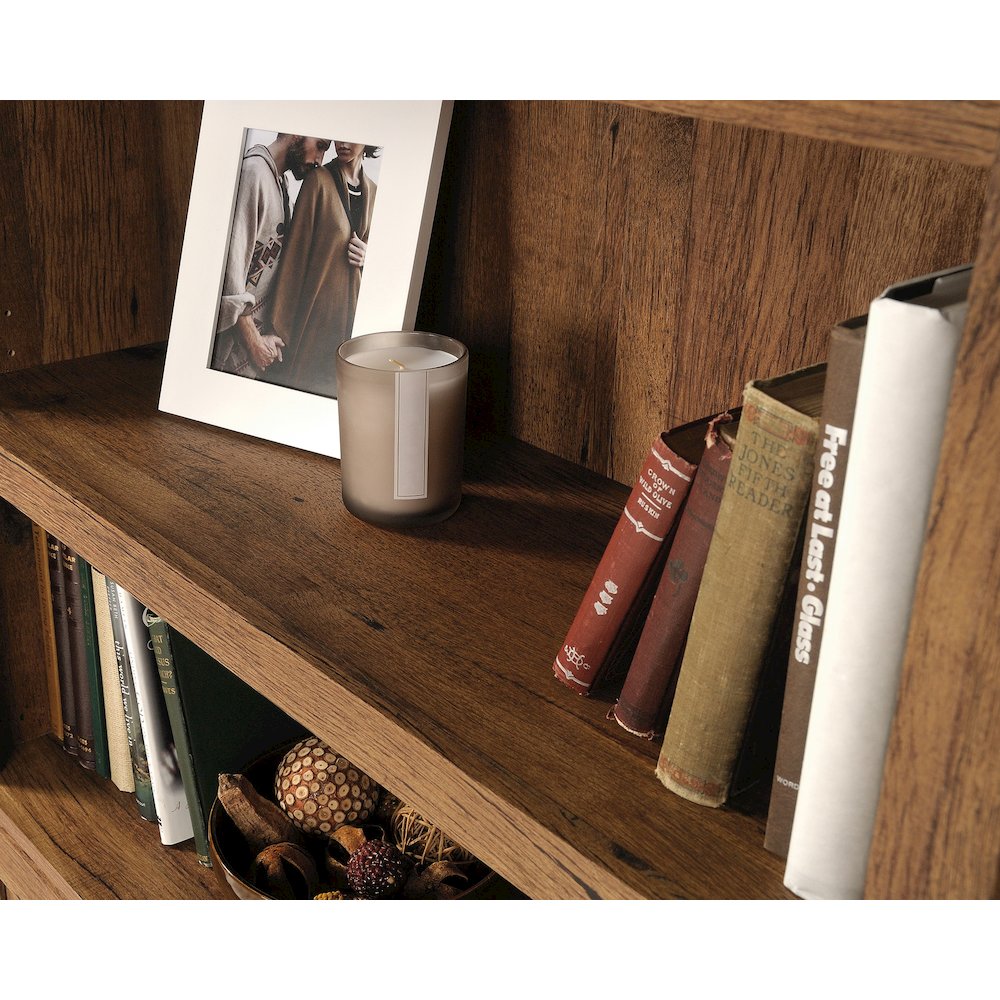 Miscellaneous Storage Library, Vintage Oak finish. Picture 6
