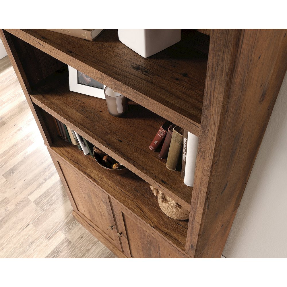 Miscellaneous Storage Library, Vintage Oak finish. Picture 7