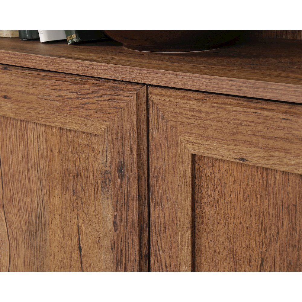 Miscellaneous Storage Library, Vintage Oak finish. Picture 8