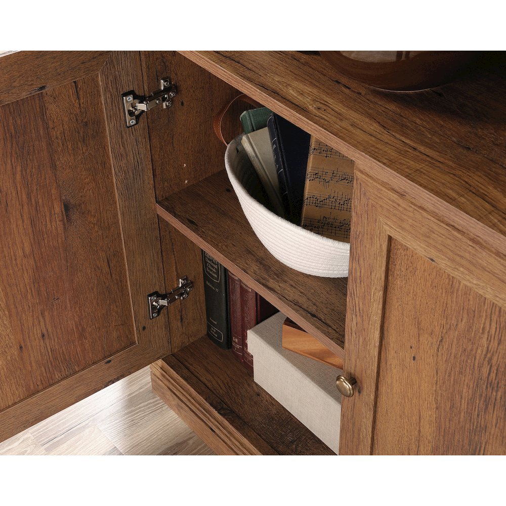 Miscellaneous Storage Library, Vintage Oak finish. Picture 9
