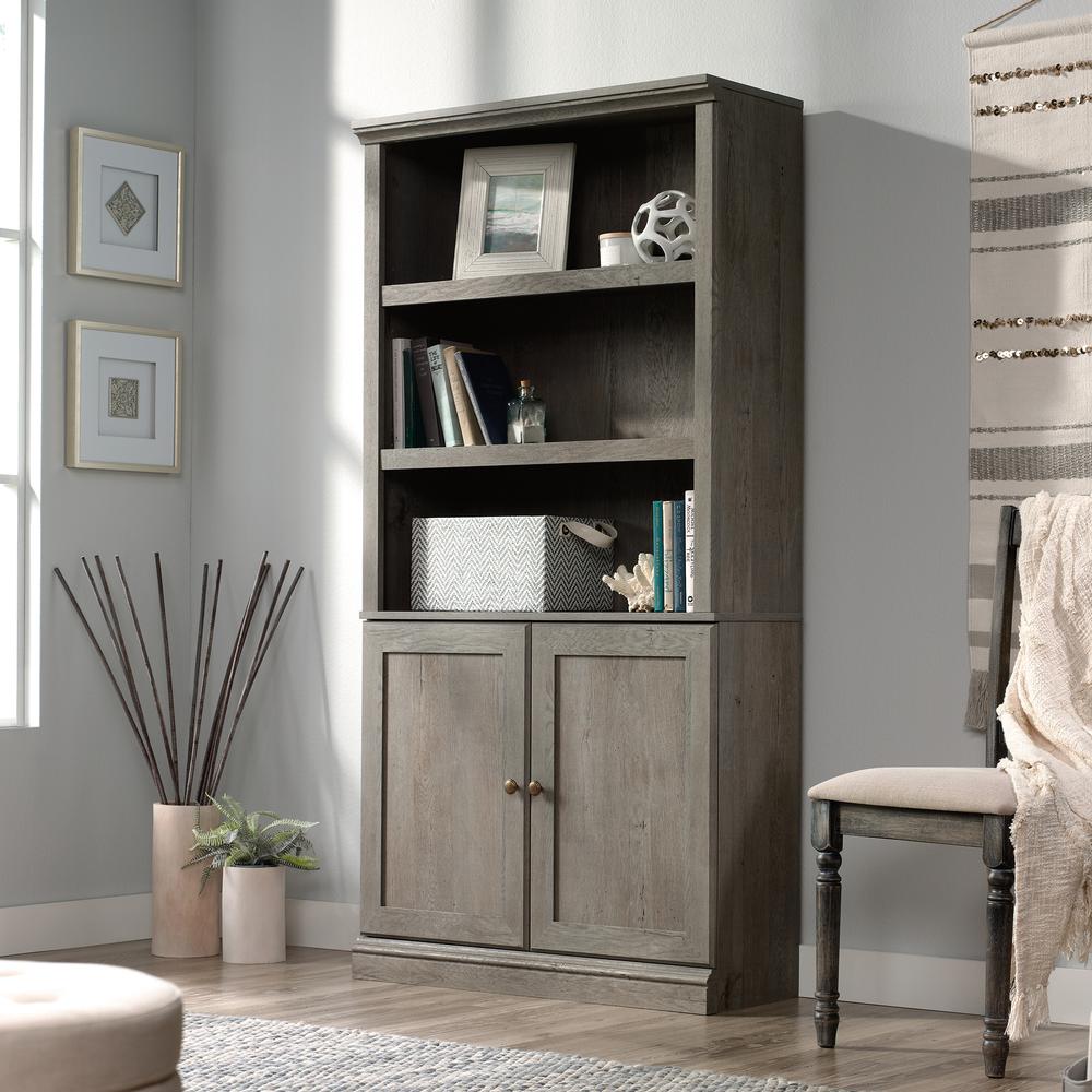 Miscellaneous Storage Library, Mystic Oak finish. Picture 3