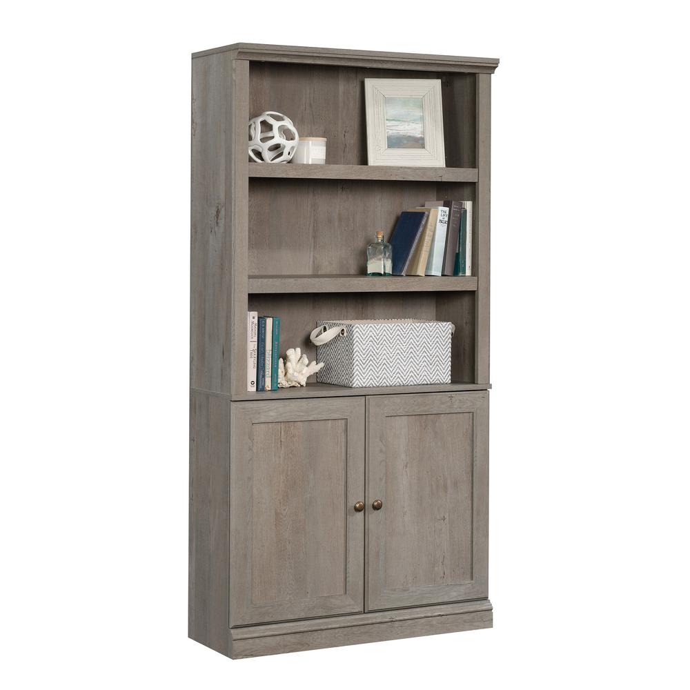 Miscellaneous Storage Library, Mystic Oak finish. Picture 1