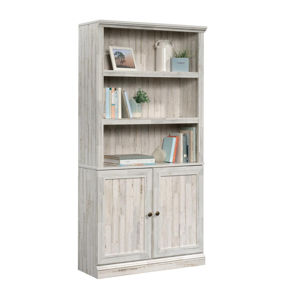 Miscellaneous Storage Library, White Plank finish. Picture 1