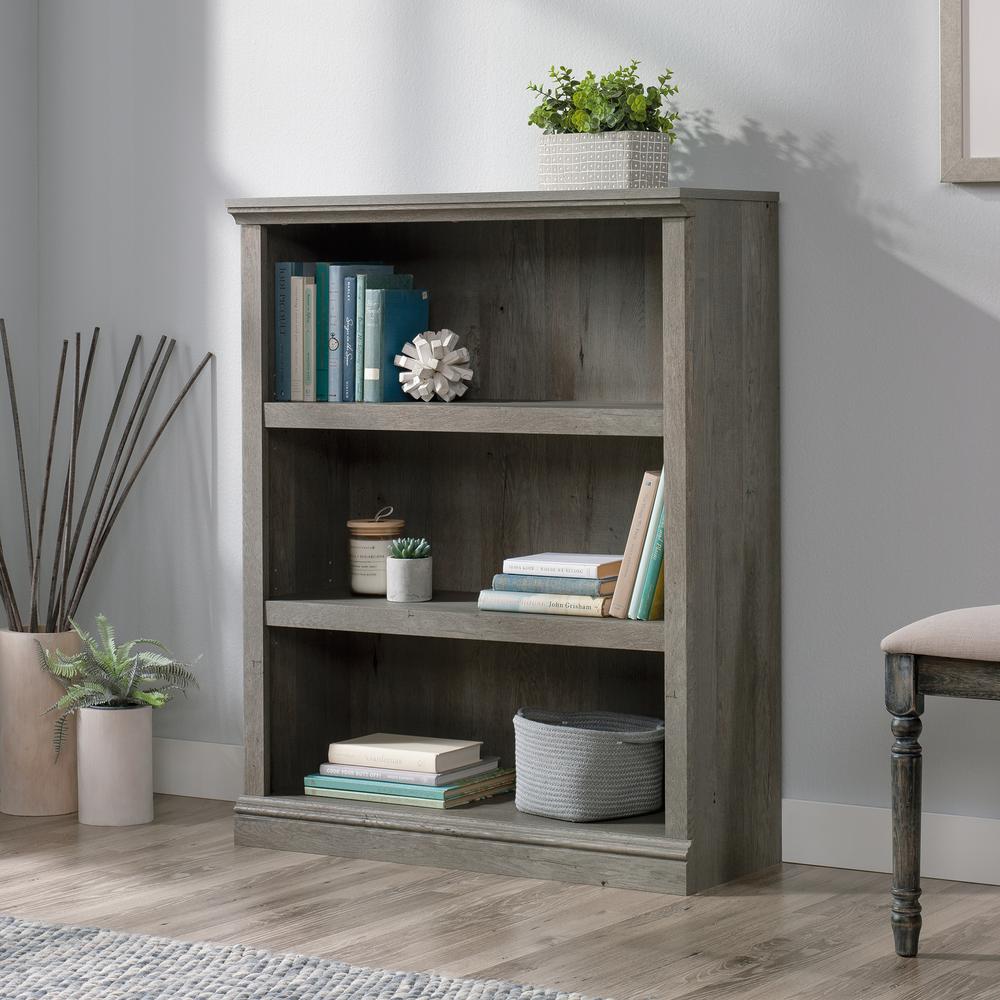 Miscellaneous Storage Bookcase, Mystic Oak finish. Picture 3
