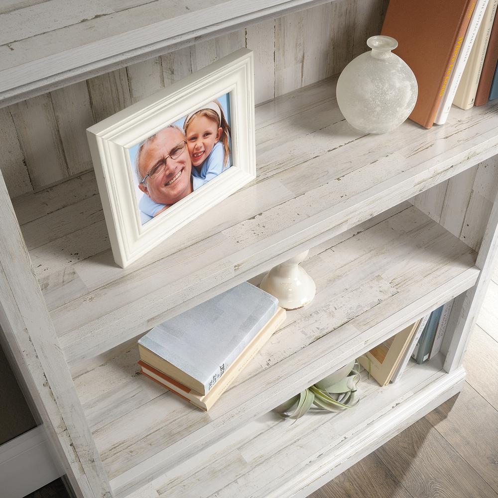 Miscellaneous Storage Bookcase, White Plank finish. Picture 8