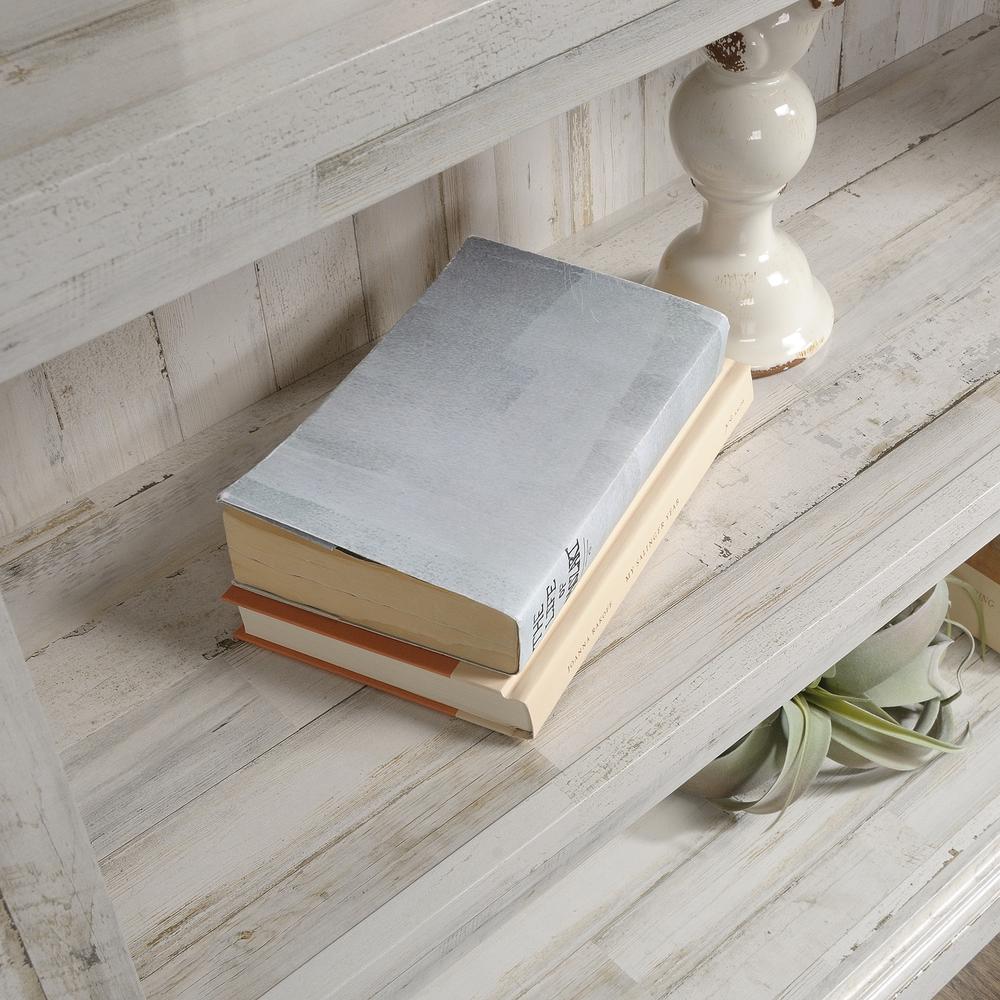Miscellaneous Storage Bookcase, White Plank finish. Picture 9