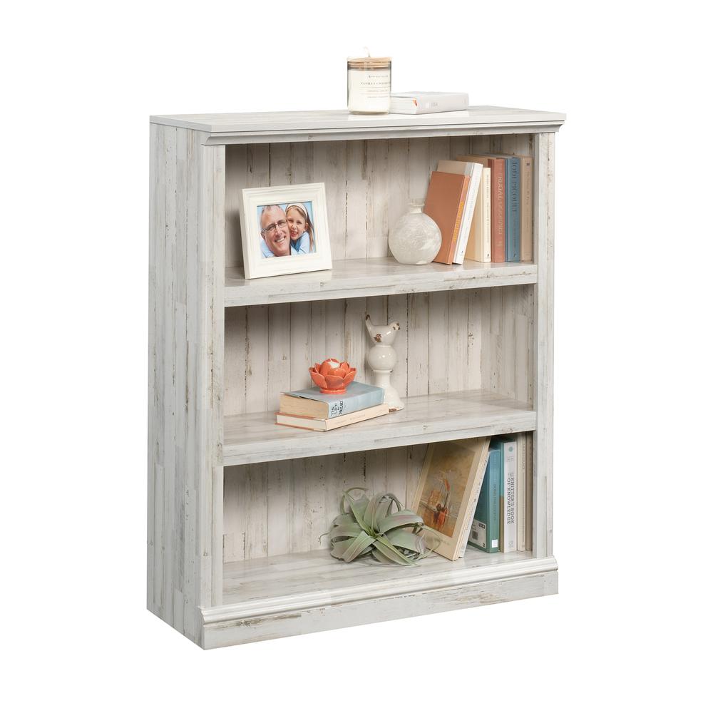 Miscellaneous Storage Bookcase, White Plank finish. Picture 2