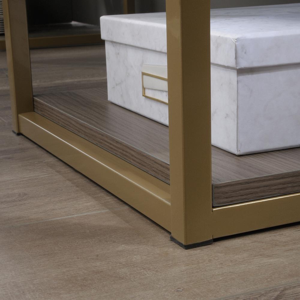 International Lux Computer Desk, Diamond Ash finish. Picture 12