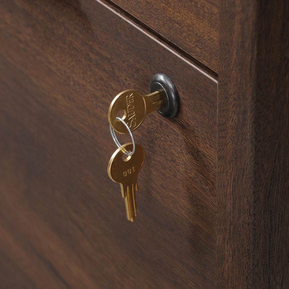 Englewood Executive Desk Spiced Mahogany. Picture 10