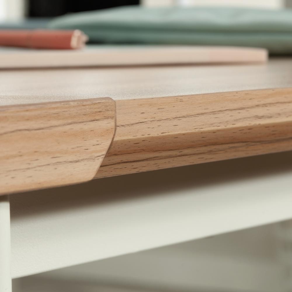 Bergen Circle Desk Component, Kiln Acacia finish. Picture 7