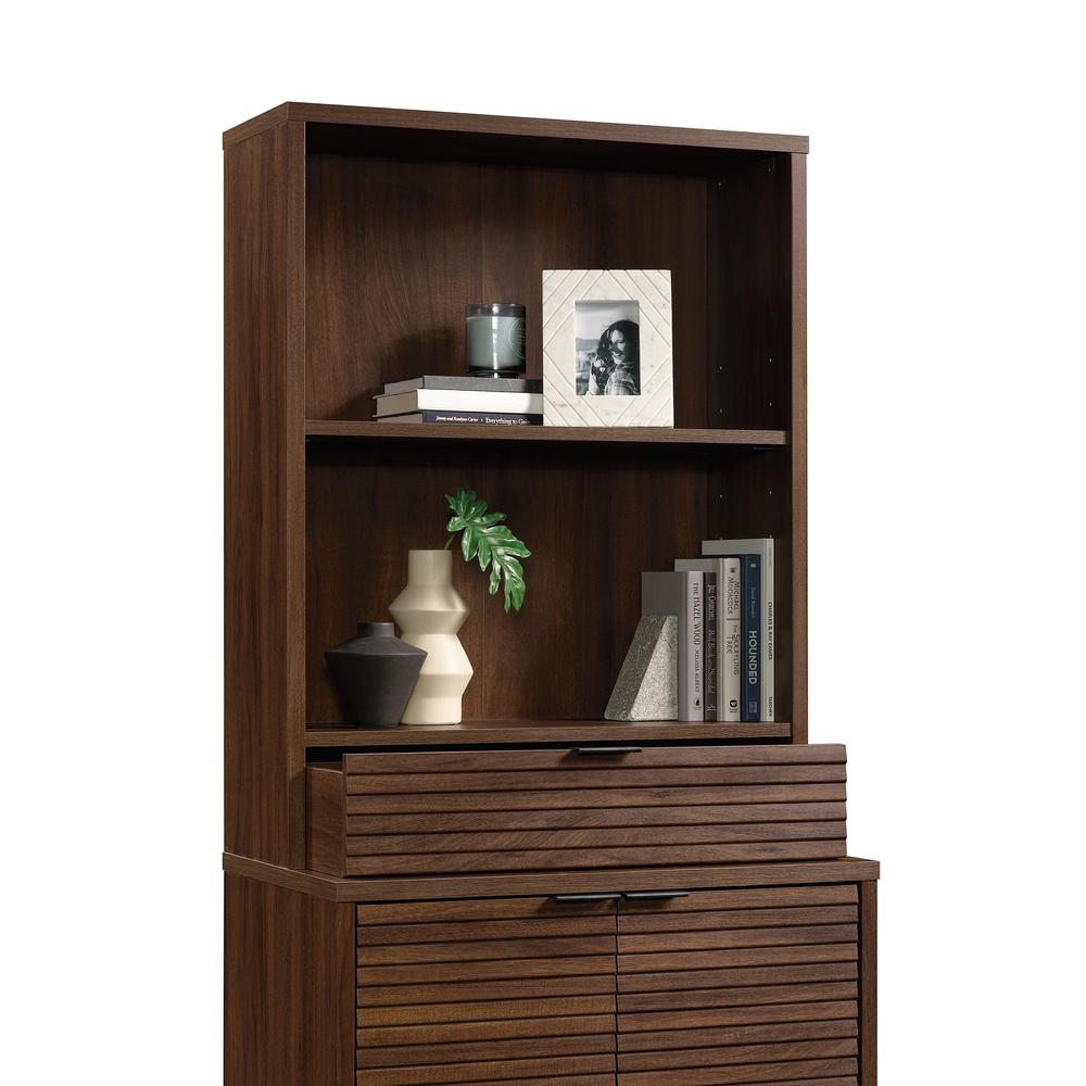 Englewood Library Hutch  Spiced Mahogany. Picture 2