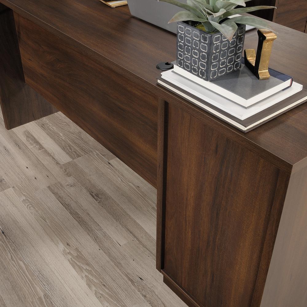 Englewood L-Desk Spiced Mahogany. Picture 31