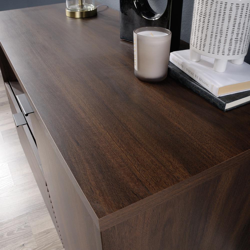 Englewood Commercial Office Credenza, Spiced Mahogany finish. Picture 7