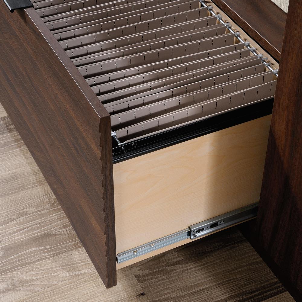 Englewood Commercial Office Credenza, Spiced Mahogany finish. Picture 12