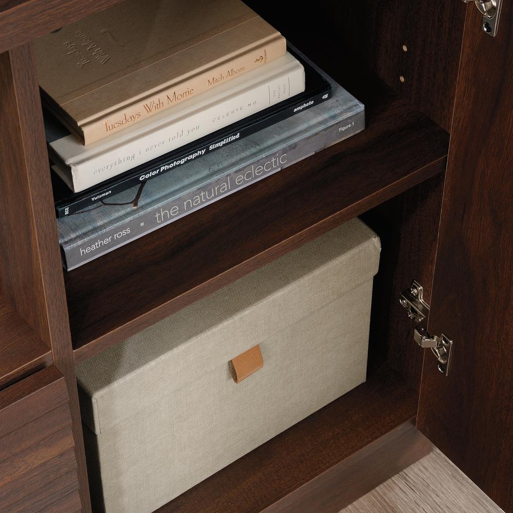 Englewood Commercial Office Credenza, Spiced Mahogany finish. Picture 13