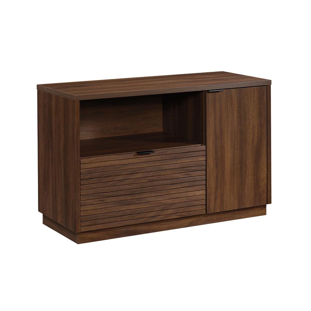 Englewood Commercial Office Credenza, Spiced Mahogany finish. Picture 3