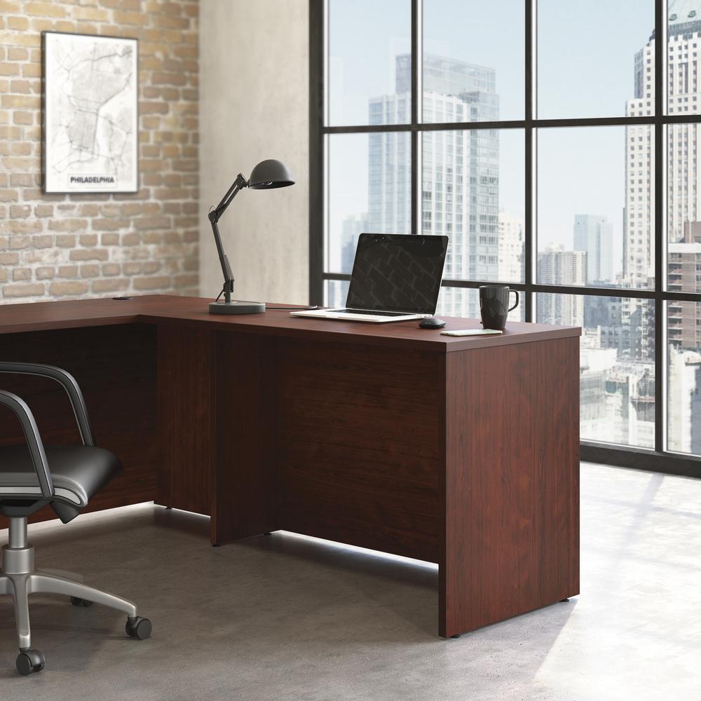 Affirm Desk Return, Classic Cherry finish. Picture 4