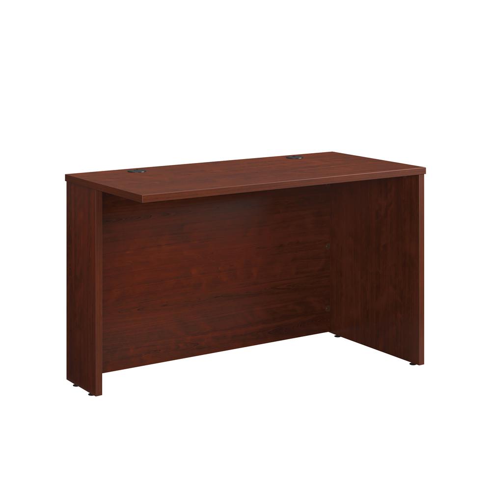Affirm Desk Return, Classic Cherry finish. Picture 6