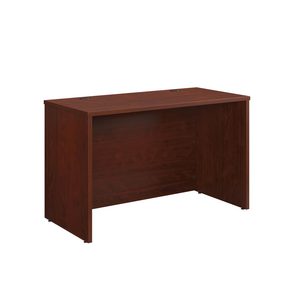 Affirm Desk Return, Classic Cherry finish. Picture 1