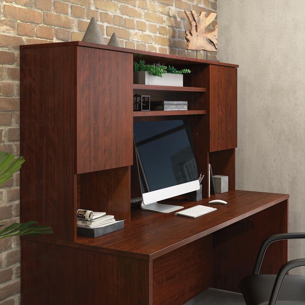 Affirm Commercial Office Hutch, Classic Cherry finish. Picture 9