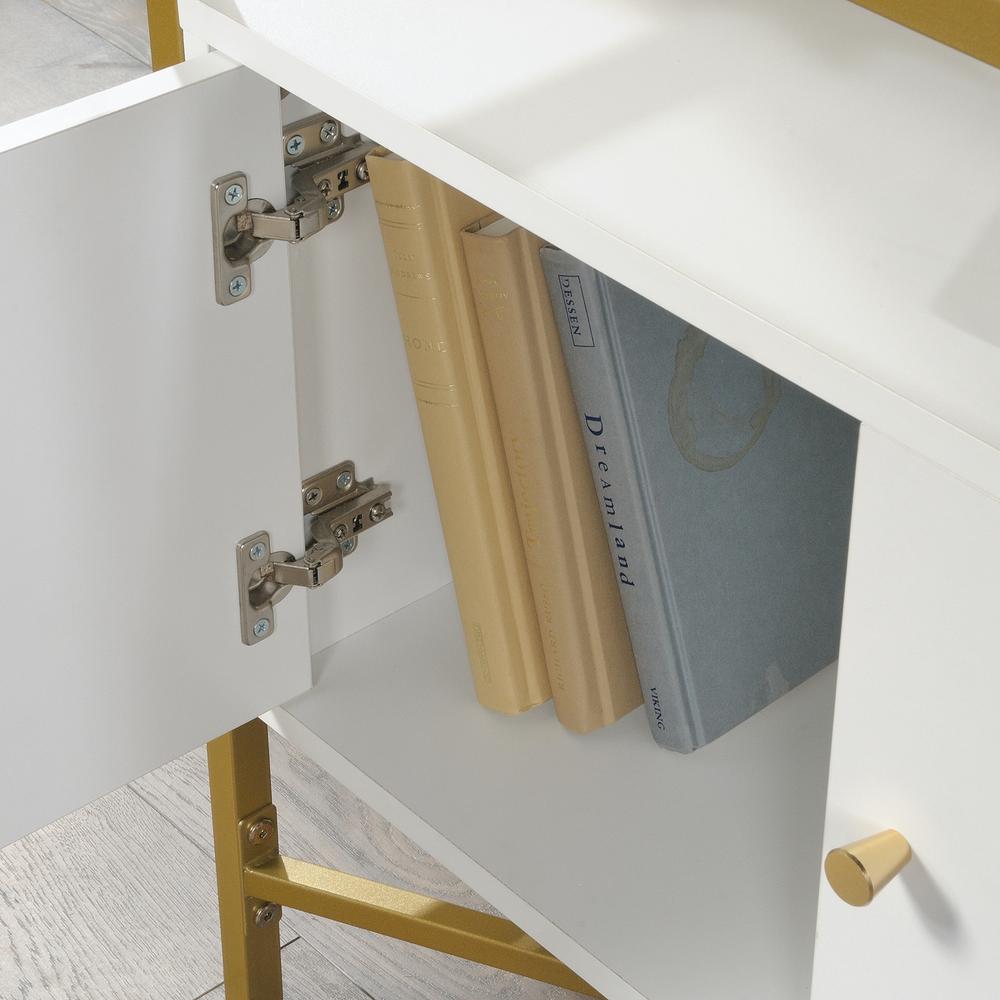 Harper Heights Bookcase W/Doors White. Picture 10