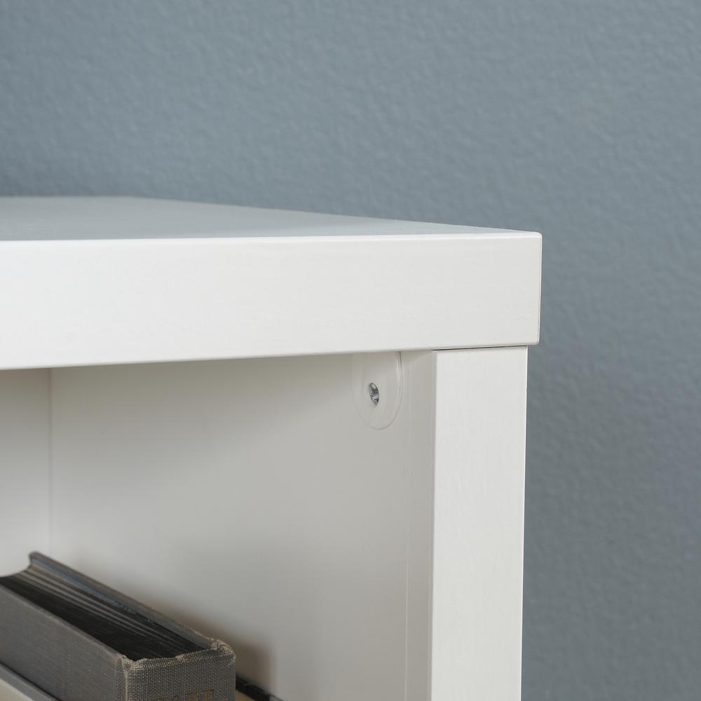 Miscellaneous Storage Bookcase, Soft White finish. Picture 6