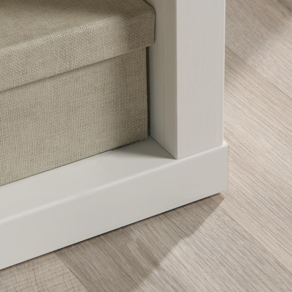 Miscellaneous Storage Bookcase, Soft White finish. Picture 7