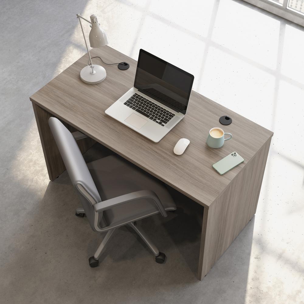 Affirm Commercial Office Desk Return, Hudson Elm finish. Picture 7