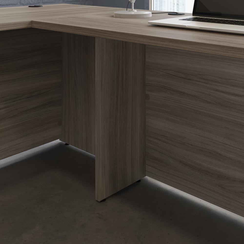 Affirm Commercial Office Desk Return, Hudson Elm finish. Picture 6