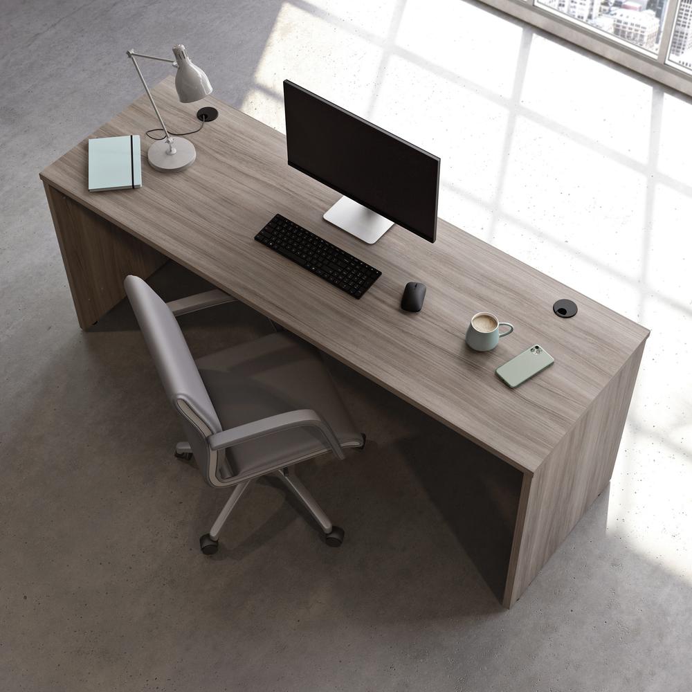 Affirm Commercial Office Desk, Hudson Elm finish. Picture 5