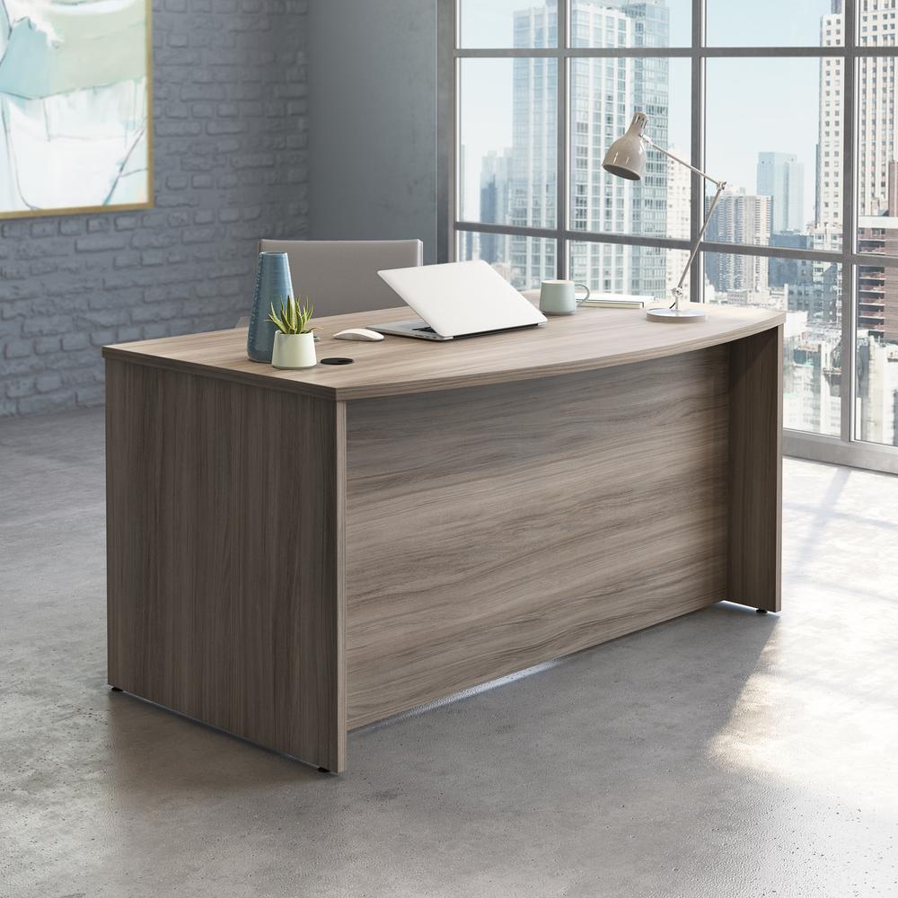 Affirm Commercial Office Desk, Hudson Elm finish. Picture 3