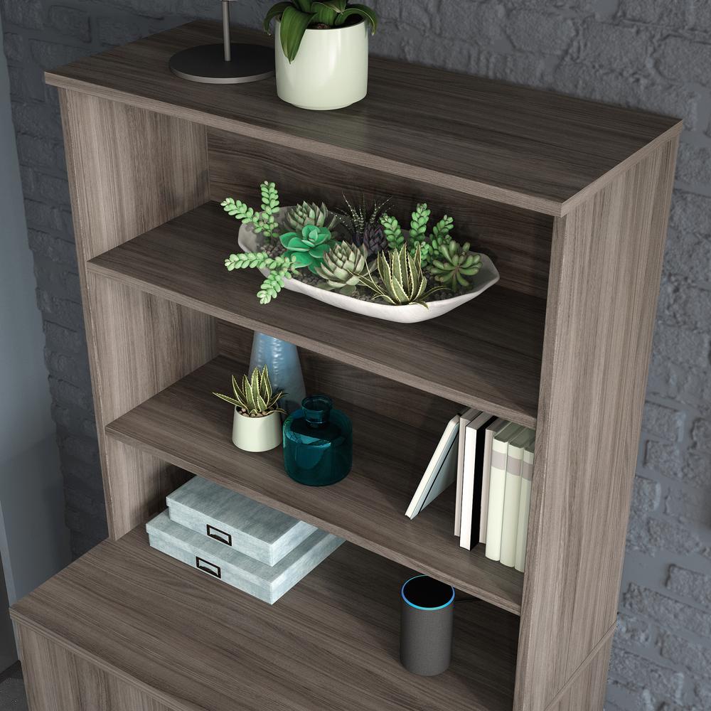 Affirm 36" X 36" Bookcase Hutch  Hudson Elm. Picture 4