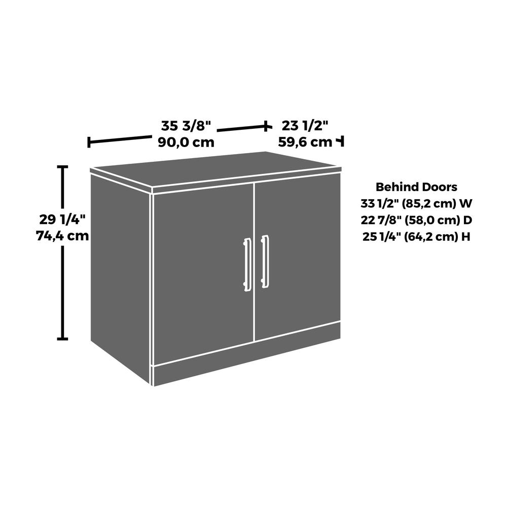 AFFIRM 36" STORAGE CABINET WITH DOORS NE. Picture 2