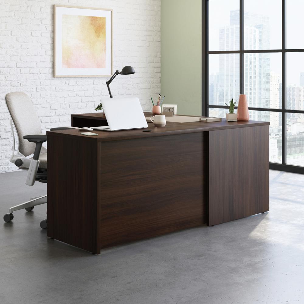 Affirm Commercial Office Desk Return, Noble Elm finish. Picture 5