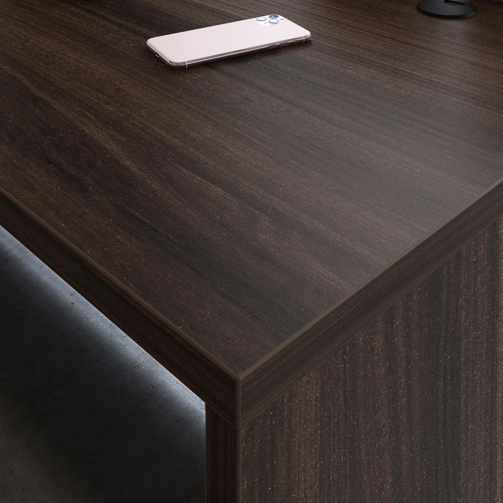 Affirm Commercial Office Desk Return, Noble Elm finish. Picture 10