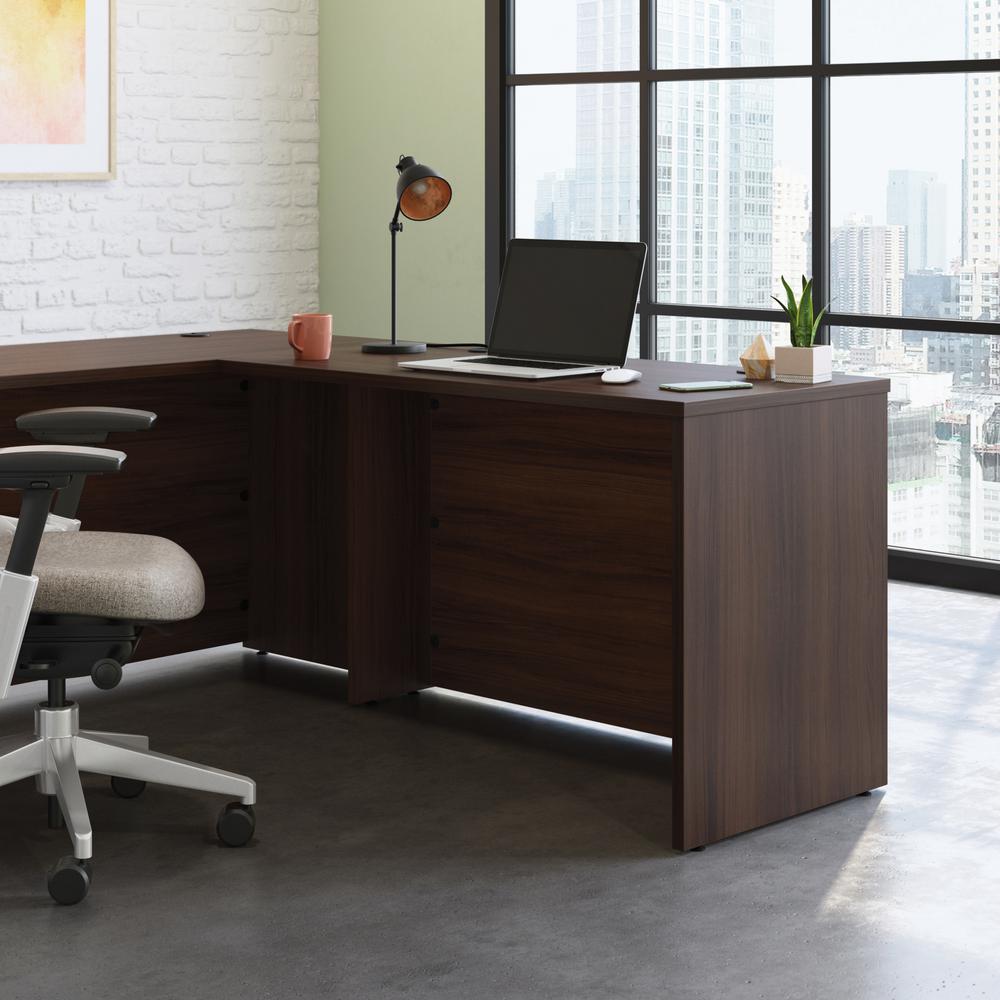 Affirm Commercial Office Desk Return, Noble Elm finish. Picture 2