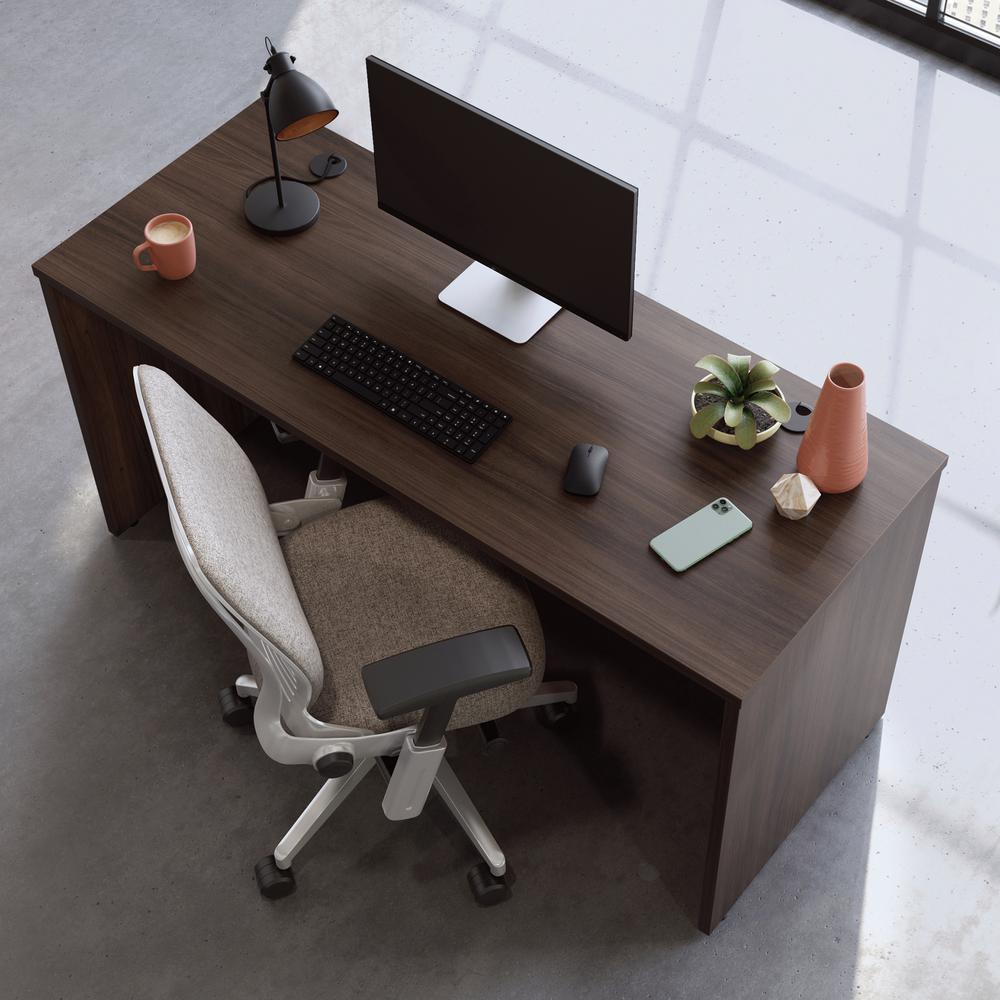 Affirm Commercial Office Desk, Noble Elm finish. Picture 2