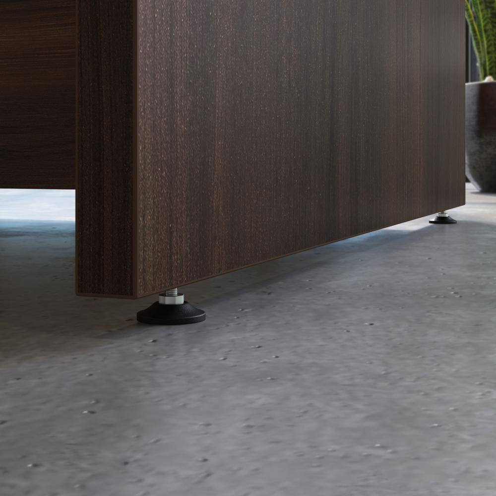 Affirm Commercial Office Desk, Noble Elm finish. Picture 10