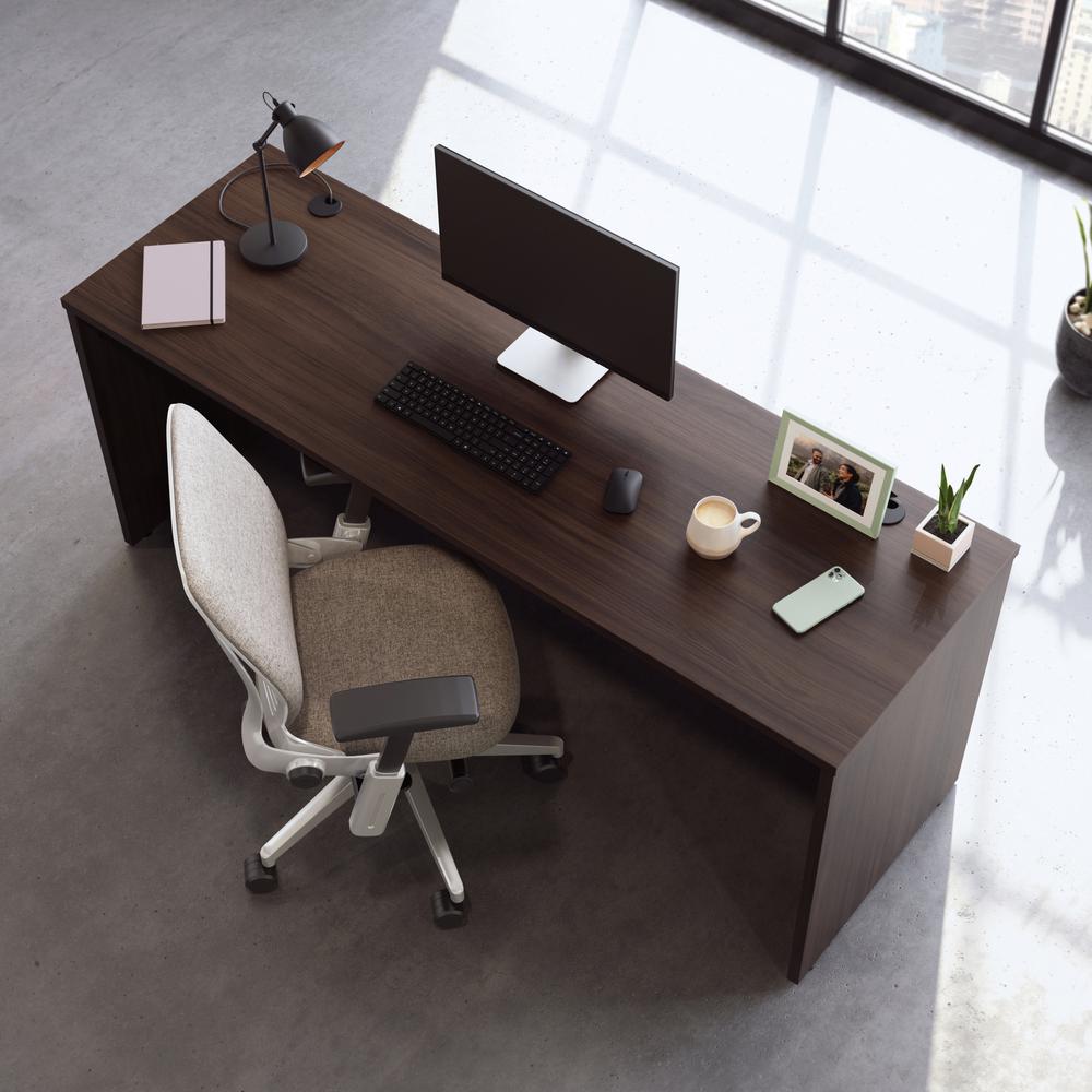 Affirm Commercial Office Desk, Noble Elm finish. Picture 3